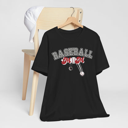 Baseball Mom Short Sleeve Tee, Obsession Expressions by In Style Chics Boutique Cute Graphic T-shirts 