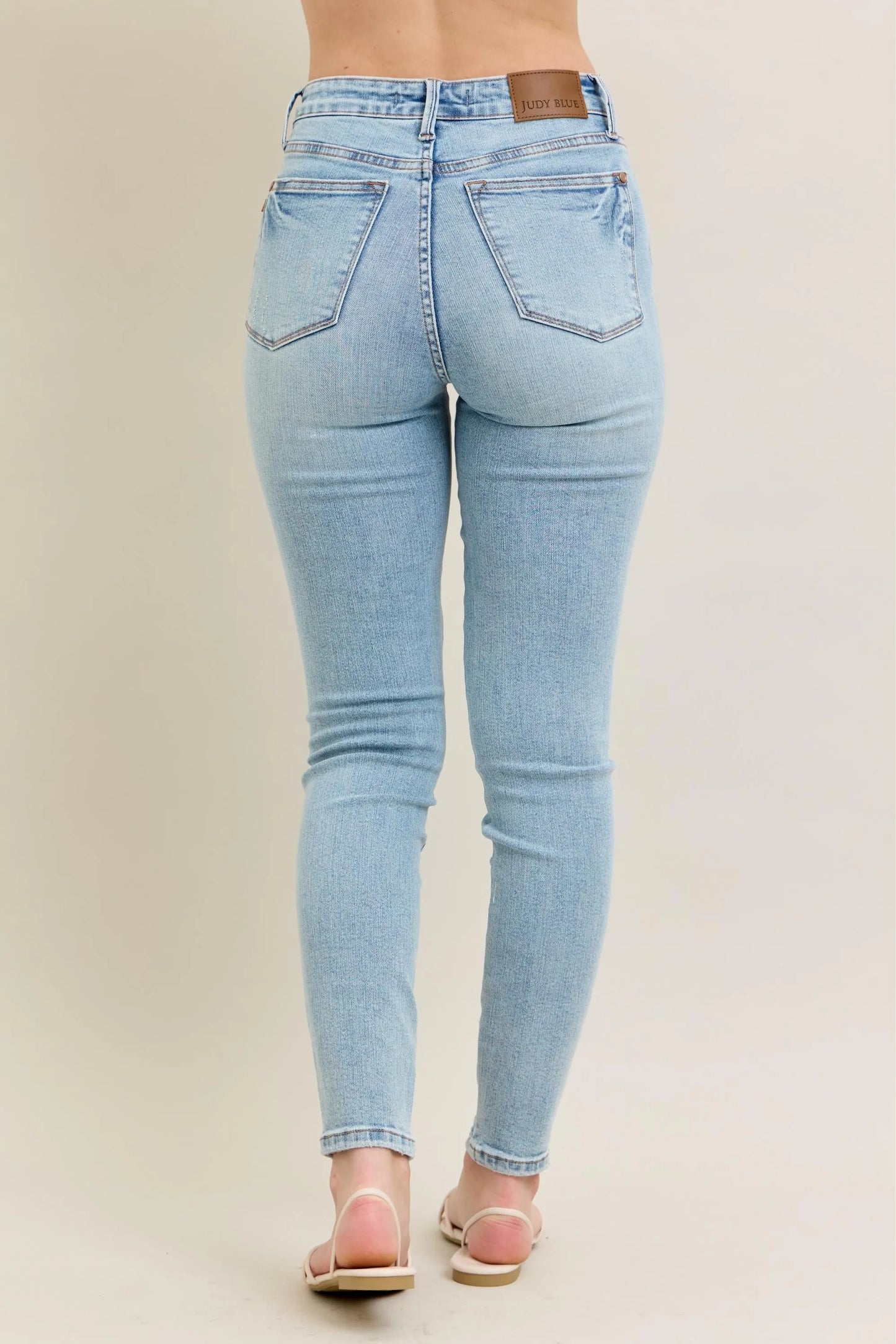 Judy Blue Skinny Jeans, Med Rise Tummy Control  - Best Jeans for Women - In Style Chics Boutique 