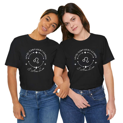 Women's Graphic Tee - Leo Zodiac Sign - In Style Chics Boutique LLC
