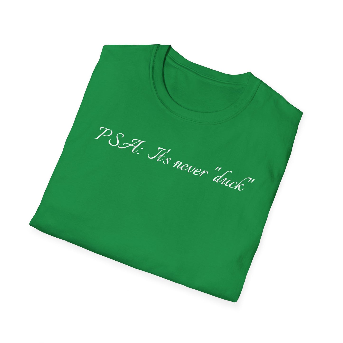 Unisex Softstyle Graphic T-Shirt - "PSA..." - In Style Chics Boutique LLC
