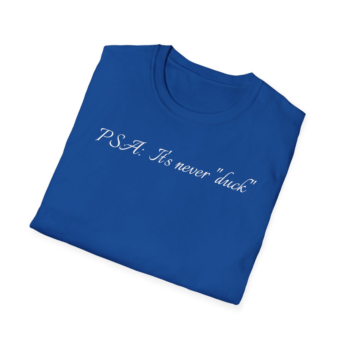 Unisex Softstyle Graphic T-Shirt - "PSA..." - In Style Chics Boutique LLC