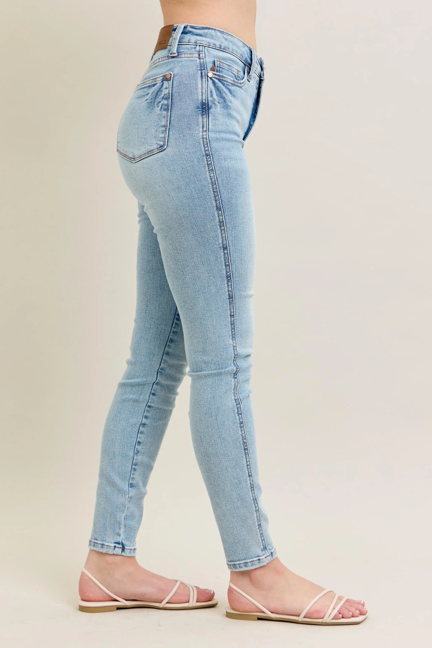Judy Blue Skinny Jeans, Med Rise Tummy Control  - Best Jeans for Women - In Style Chics Boutique 