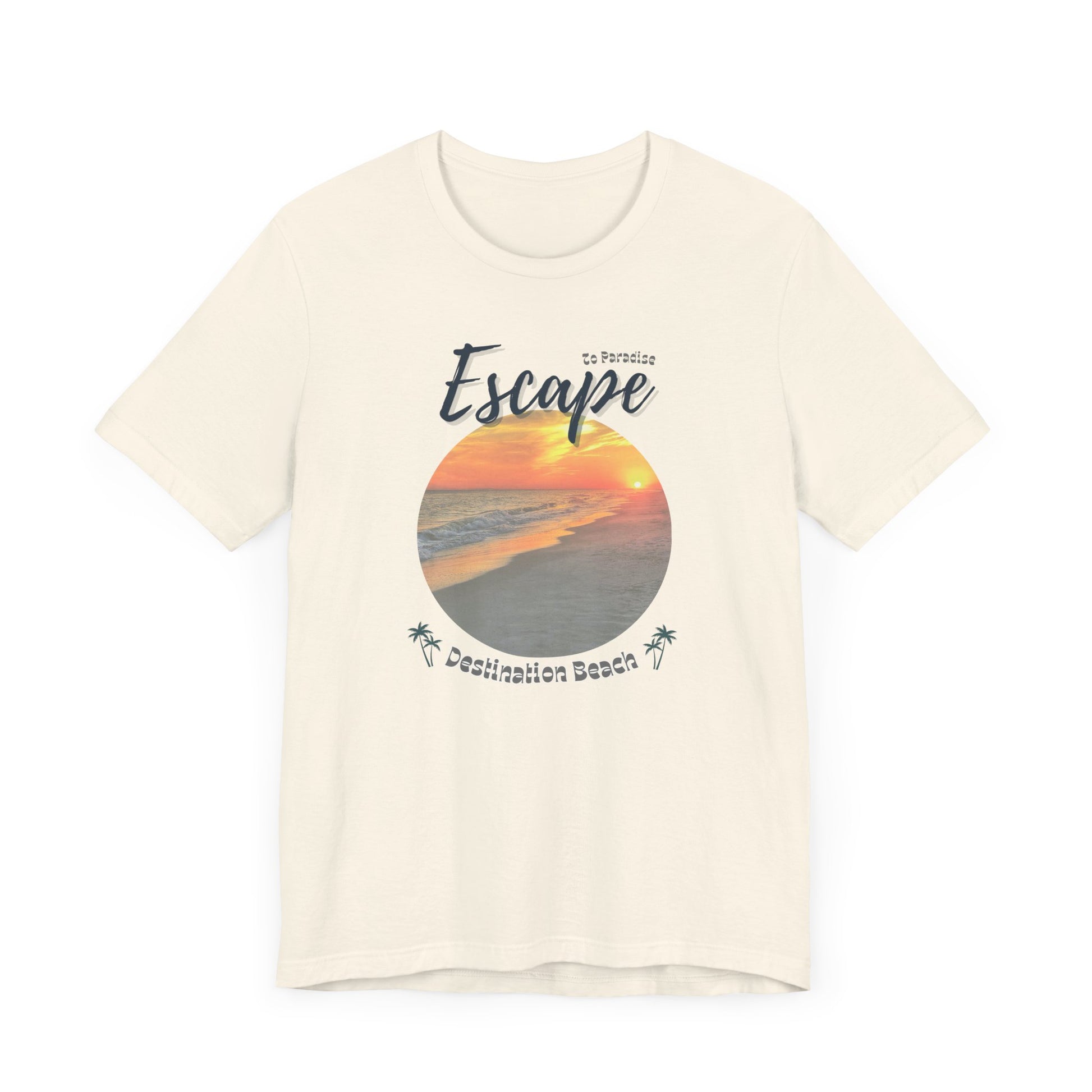Escape to Paradise Printed Tee, Destination Beach - In Style Chics Boutique Cute Graphic T-shirts 