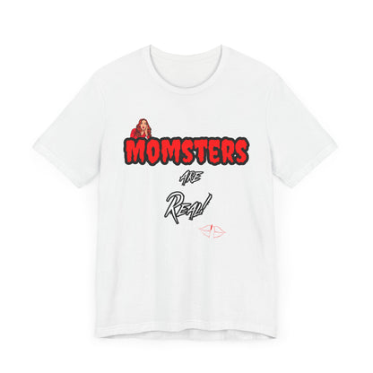Unisex Jersey Short Sleeve Halloween Graphic T -"Momsters..." Light Color Tees - In Style Chics Boutique LLC