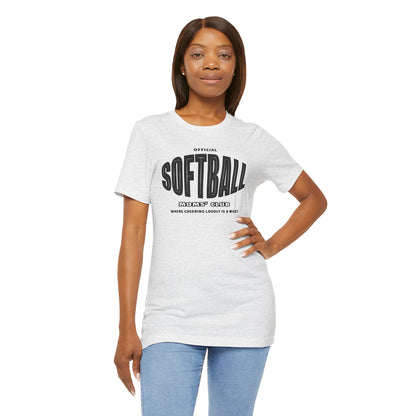 Softball Moms' Club Short Sleeve Tee