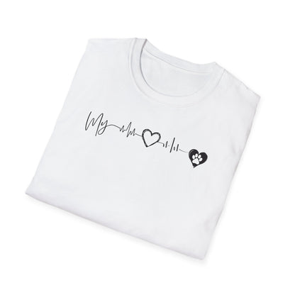 Unisex Softstyle Graphic T-Shirt for Dog Lovers - In Style Chics Boutique LLC