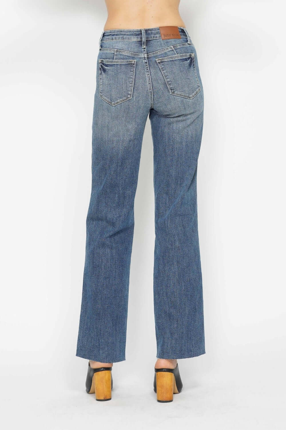 Judy Blue Full Size Tummy Control Straight Jeans - In Style Chics Boutique LLC