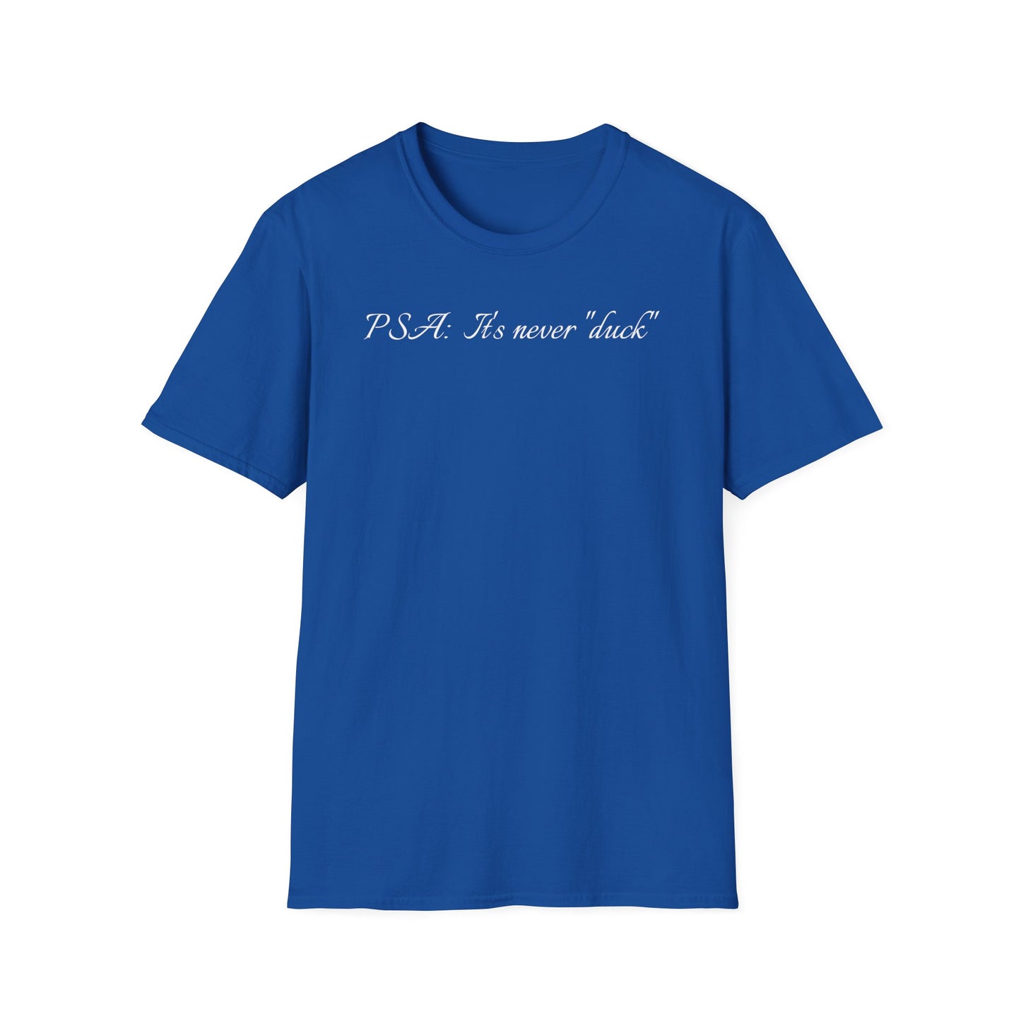 Unisex Softstyle Graphic T-Shirt - "PSA..." - In Style Chics Boutique LLC