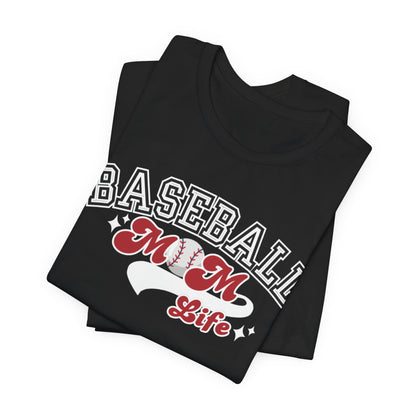 Baseball Mom Life Tee - Obsession Expressions by In Style Chics Boutique Cute Graphic Ts 