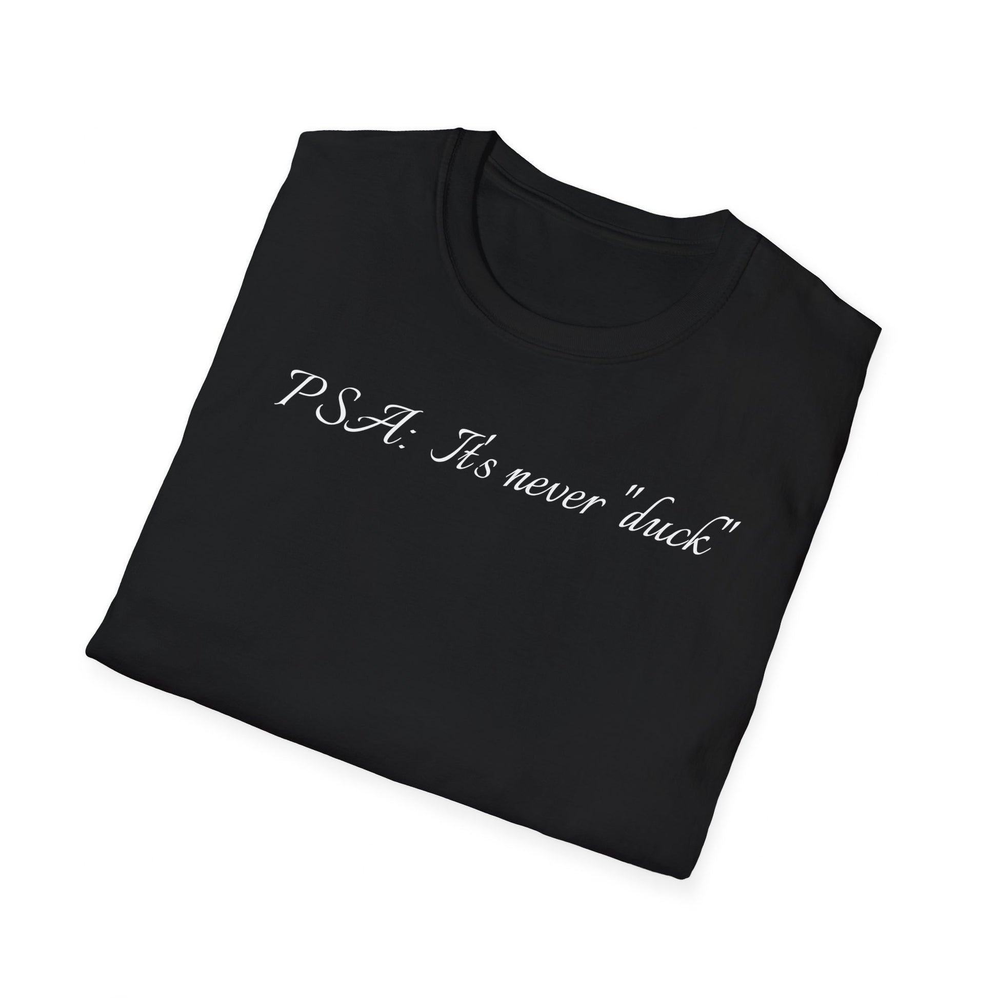 Unisex Softstyle Graphic T-Shirt - "PSA..." - In Style Chics Boutique LLC