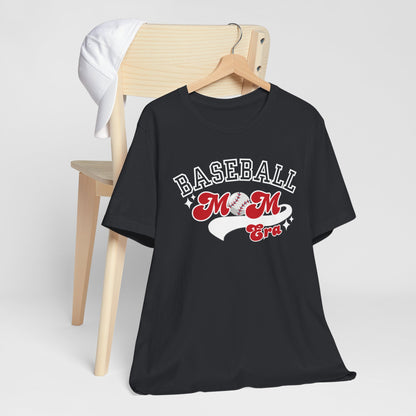 Baseball Mom Era Short Sleeve Tee - Obsession Expressions by In Style Chics Boutique Cute Graphic Ts 