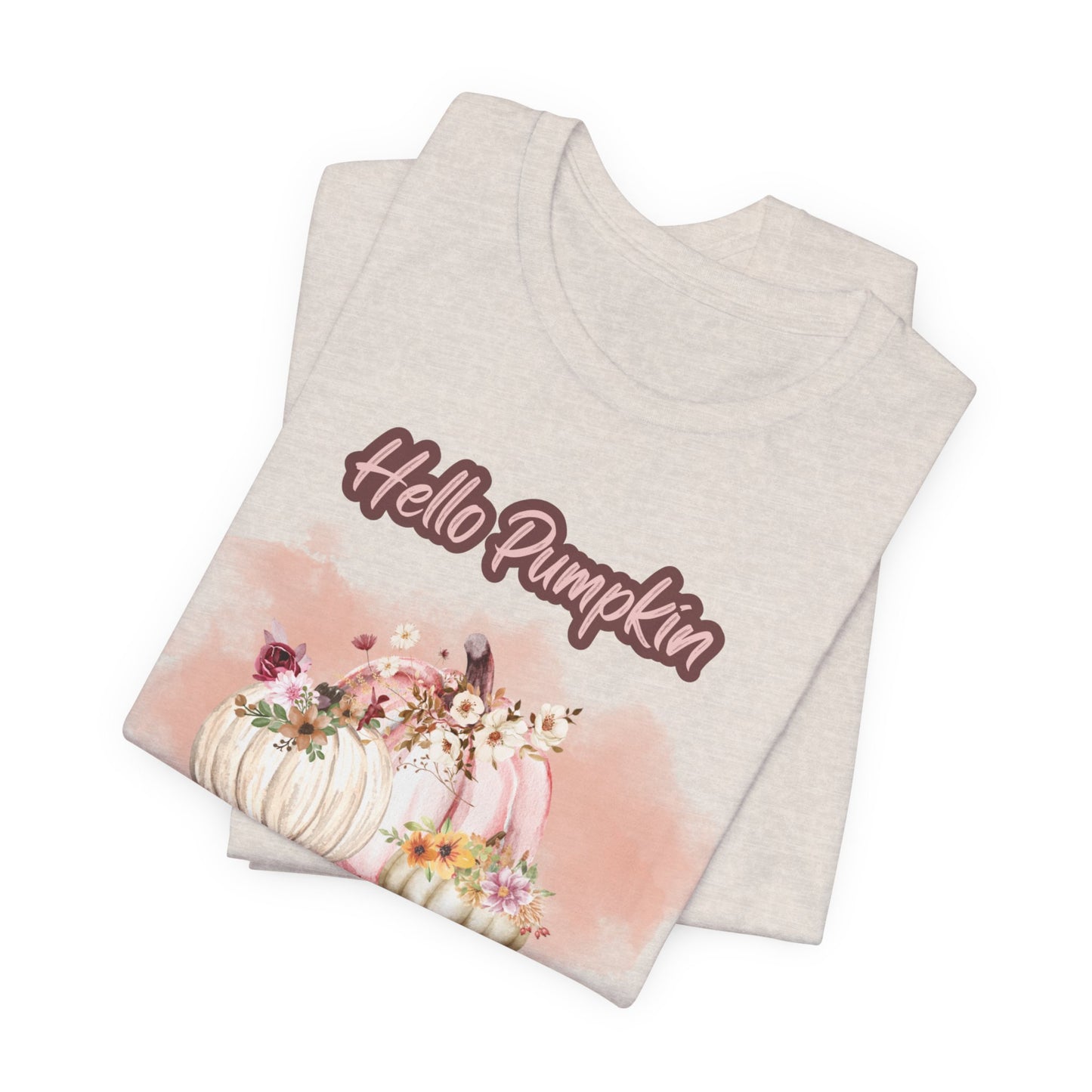 Hello Pumpkin Graphic Shirt, Pumpkin Tee, Fall T-shirt, Shop Printed Tees at In Style Chics Boutique 