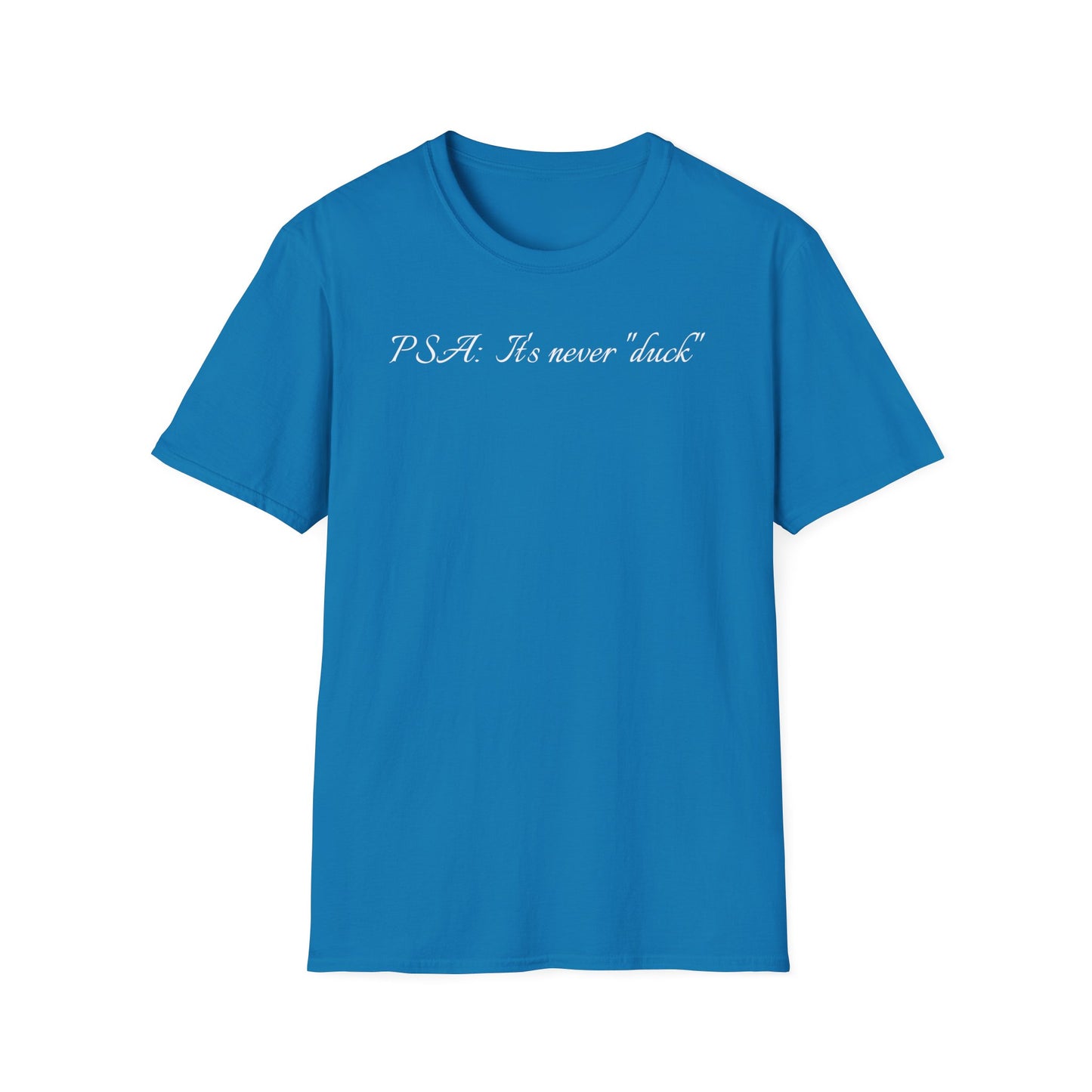 Unisex Softstyle Graphic T-Shirt - "PSA..." - In Style Chics Boutique LLC