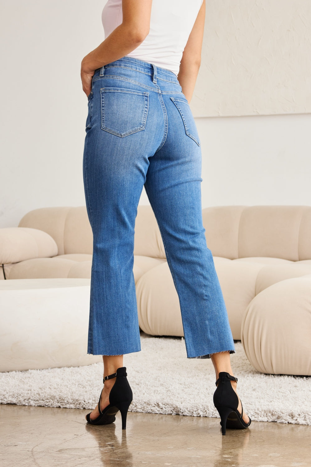RFM Mini Mia Full Size Tummy Control High Waist Jeans - In Style Chics Boutique LLC