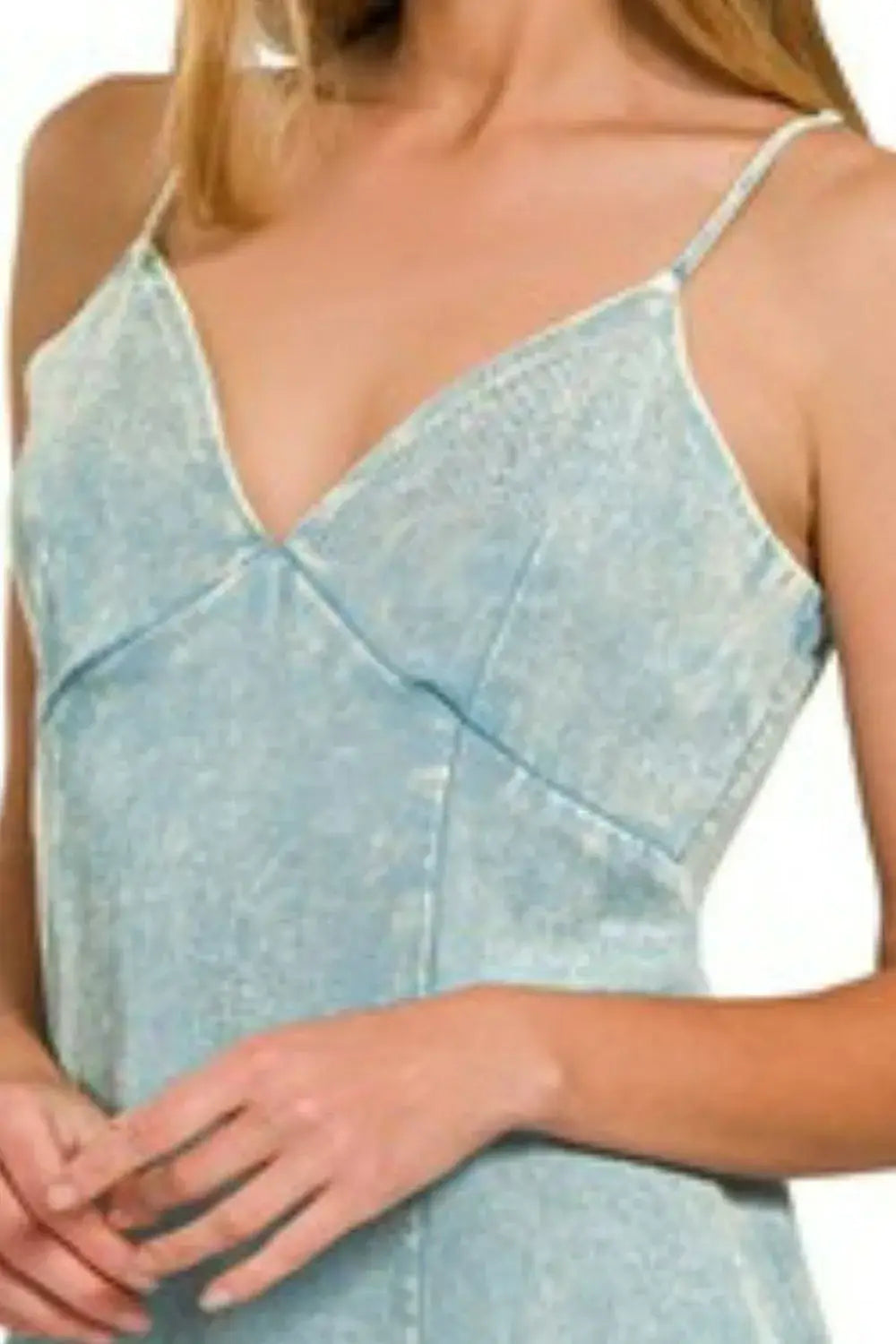 Tencel Mineral Washed Maxi Dress