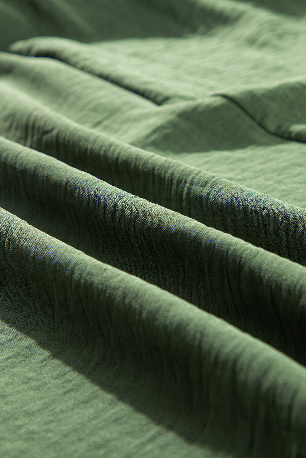 Green Surplice Neckline Smocked High Waist Plus Size Maxi Dress 1X 2X 3X 4X - In Style Chics Boutique 