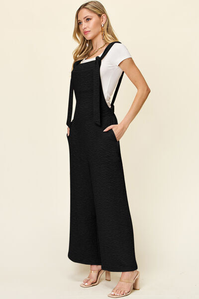Sleeveless Wide Leg Jumpsuit - In Style Chics Boutique Women's Juniors Plus Size Clothes Online