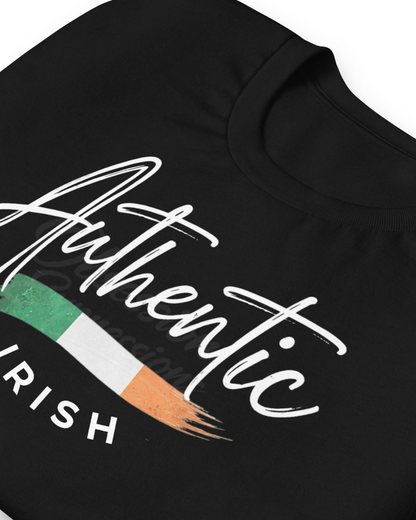 Authentic Irish T-Shirt, Minimalist Heritage Pride Apparel