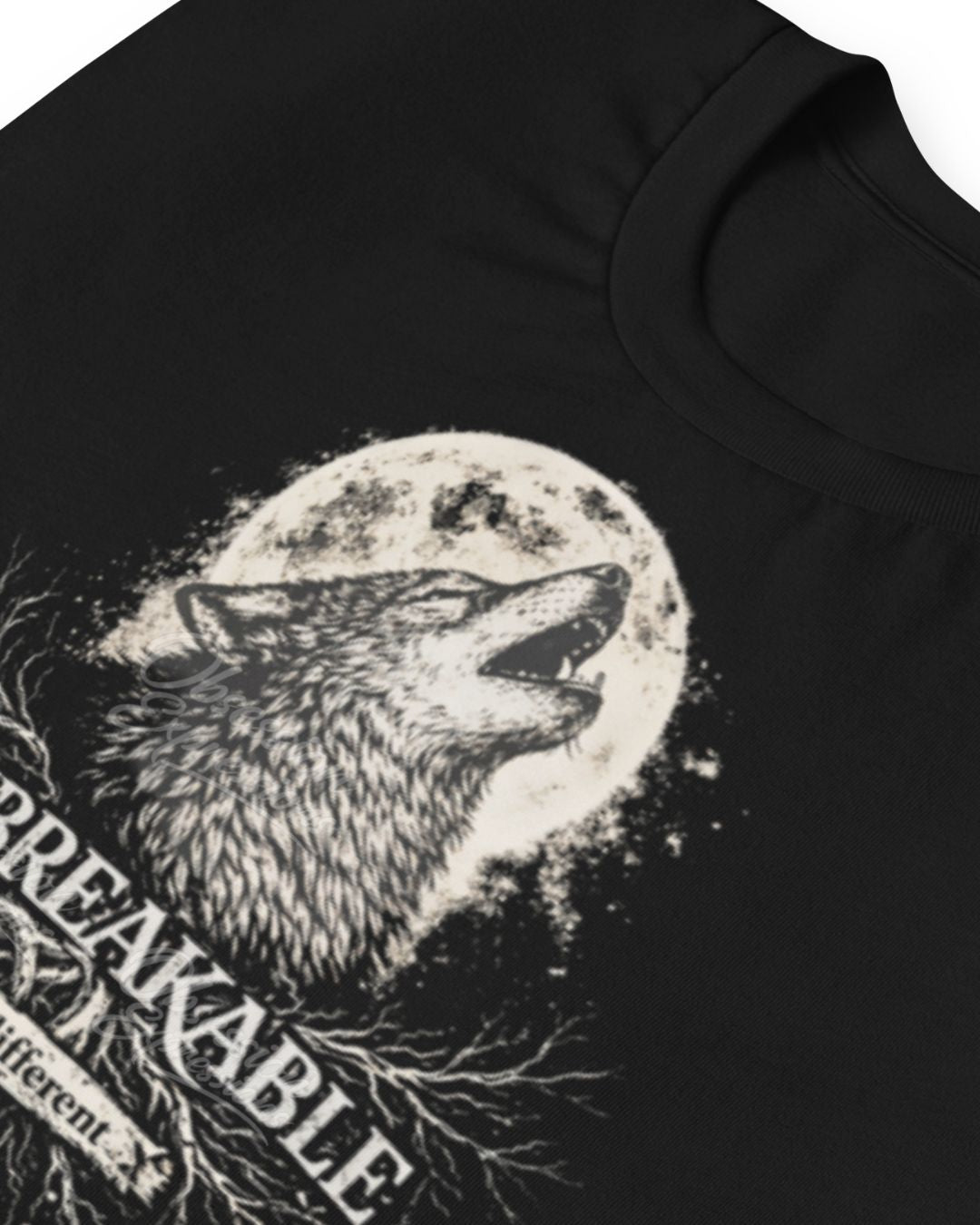 Wolf T-Shirt, Unbreakable, Built Different Graphic Tee - In Style Chics Boutique