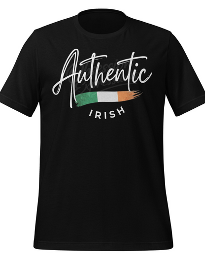 Authentic Irish T-Shirt, Minimalist Heritage Pride Apparel
