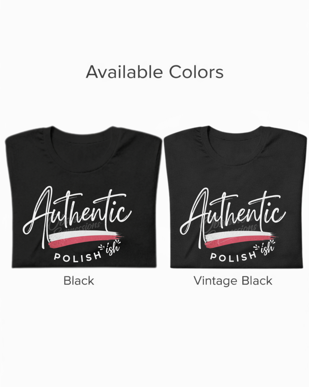Authentic Polish "ish" tee, Funny Polish Heritage Pride Unisex T-Shirt