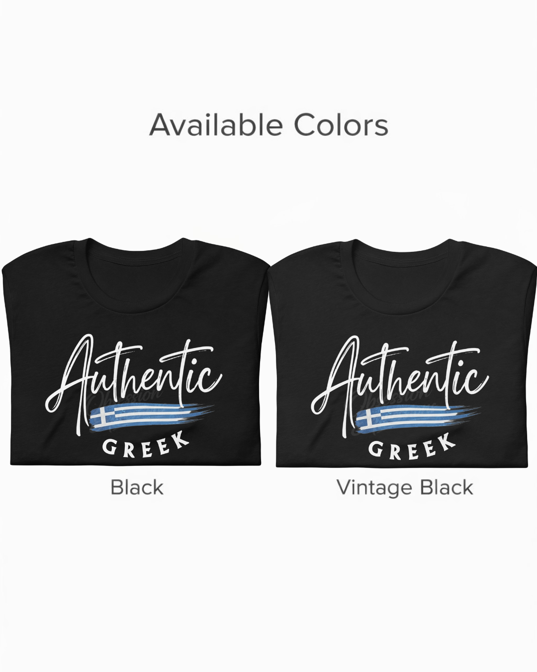 Authentic Greek T-Shirt, Minimalist Heritage Pride Tee