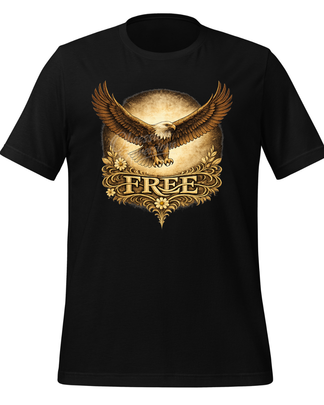 Vintage Eagle Graphic Tee - "FREE" Statement T-Shirt - In Style Chics Boutique
