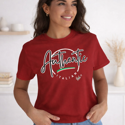 Italian Proud Short Sleeve Tee, Authentic Italian 'ish'