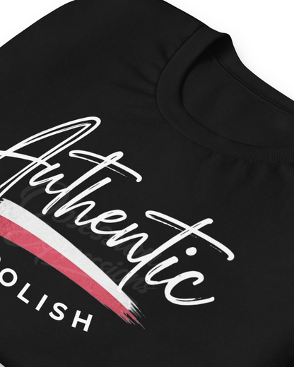Authentic Polish Heritage Pride Tee, T-shirt Gift for Polish Woman
