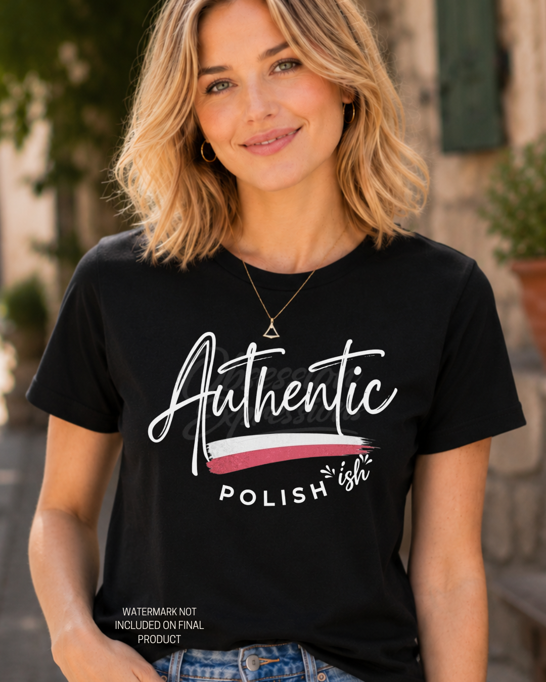 Authentic Polish "ish" tee, Funny Polish Heritage Pride Unisex T-Shirt