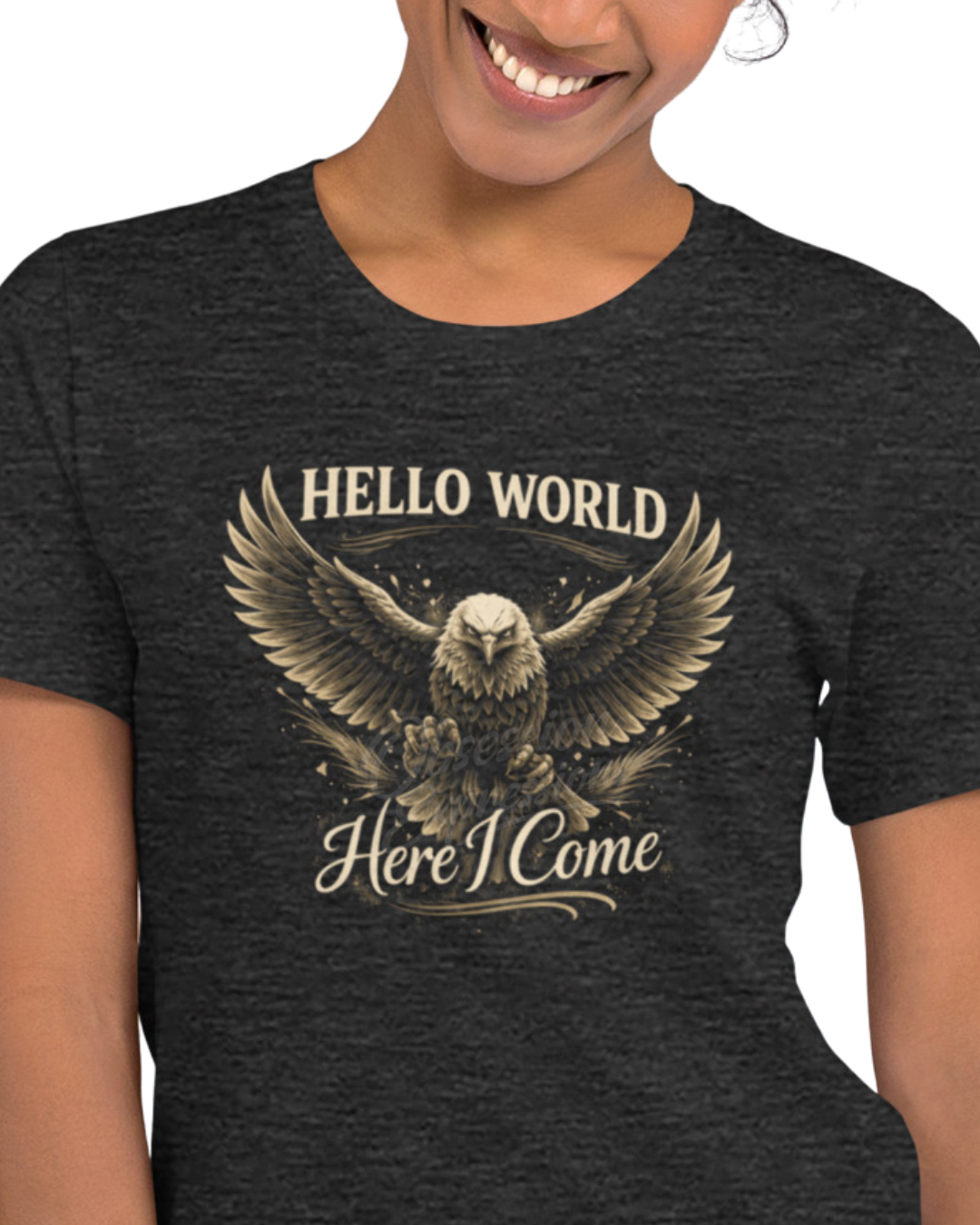 Hello World Here I Come Inspirational T-Shirt | Tech Humor