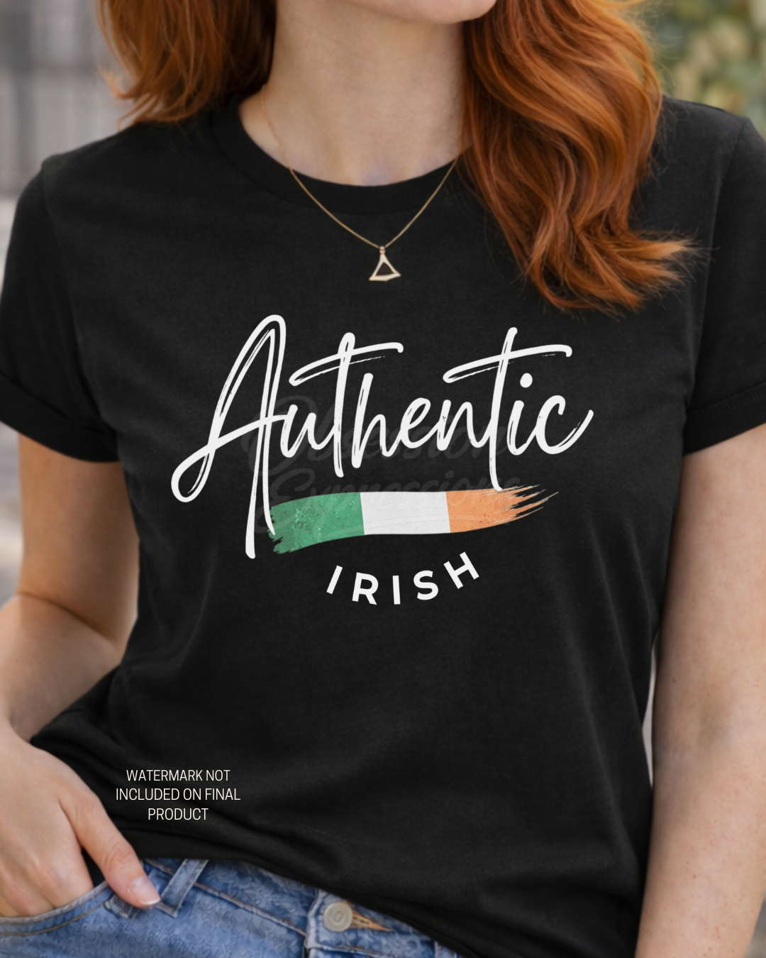 Authentic Irish T-Shirt, Minimalist Heritage Pride Apparel