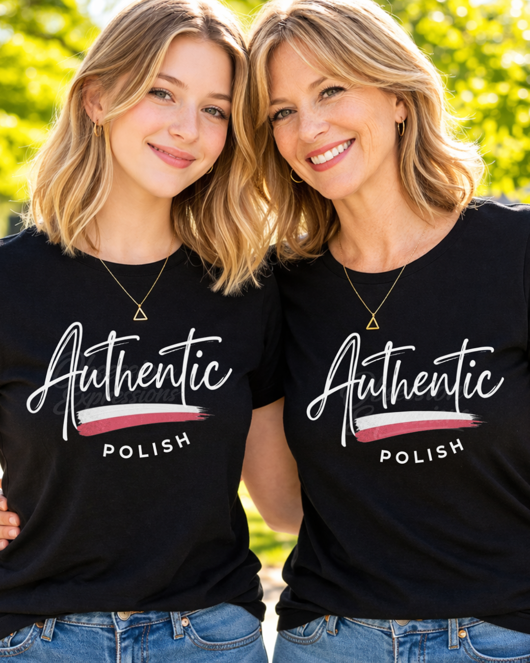 Authentic Polish Heritage Pride Tee, T-shirt Gift for Polish Woman
