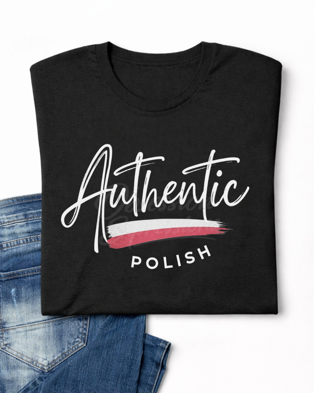 Authentic Polish Heritage Pride Tee, T-shirt Gift for Polish Woman
