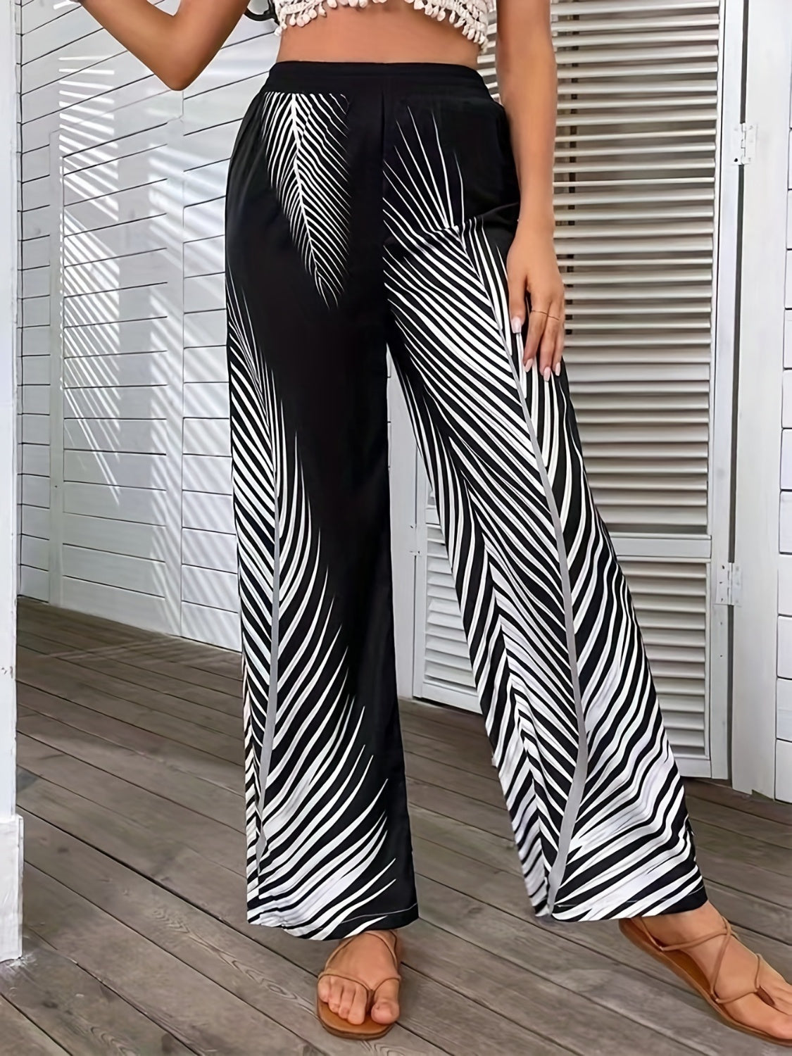 Printed Wide Leg Pants - More Colors! - In Style Chics Boutique LLC