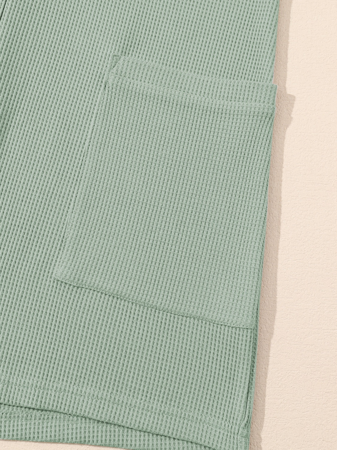 Waffle-Knit Half Button Sleeveless Romper with Pockets - More Colors! - In Style Chics Boutique LLC