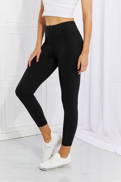 Leggings Depot Full Size Strengthen and Lengthen Reflective Dot Active Leggings - In Style Chics Boutique LLC