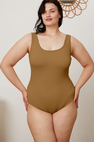 Basic Bae Full Size Square Neck Sleeveless Bodysuit - More Colors! - In Style Chics Boutique LLC