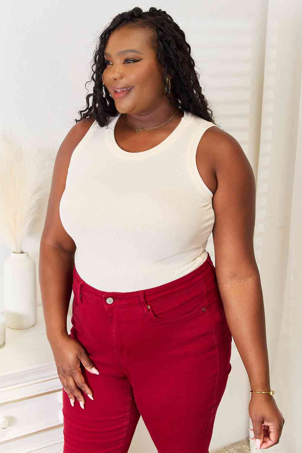 Basic Bae Full Size Round Neck Tank - More Colors! - In Style Chics Boutique LLC