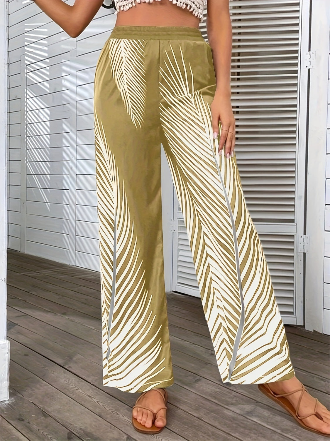 Printed Wide Leg Pants - More Colors! - In Style Chics Boutique LLC